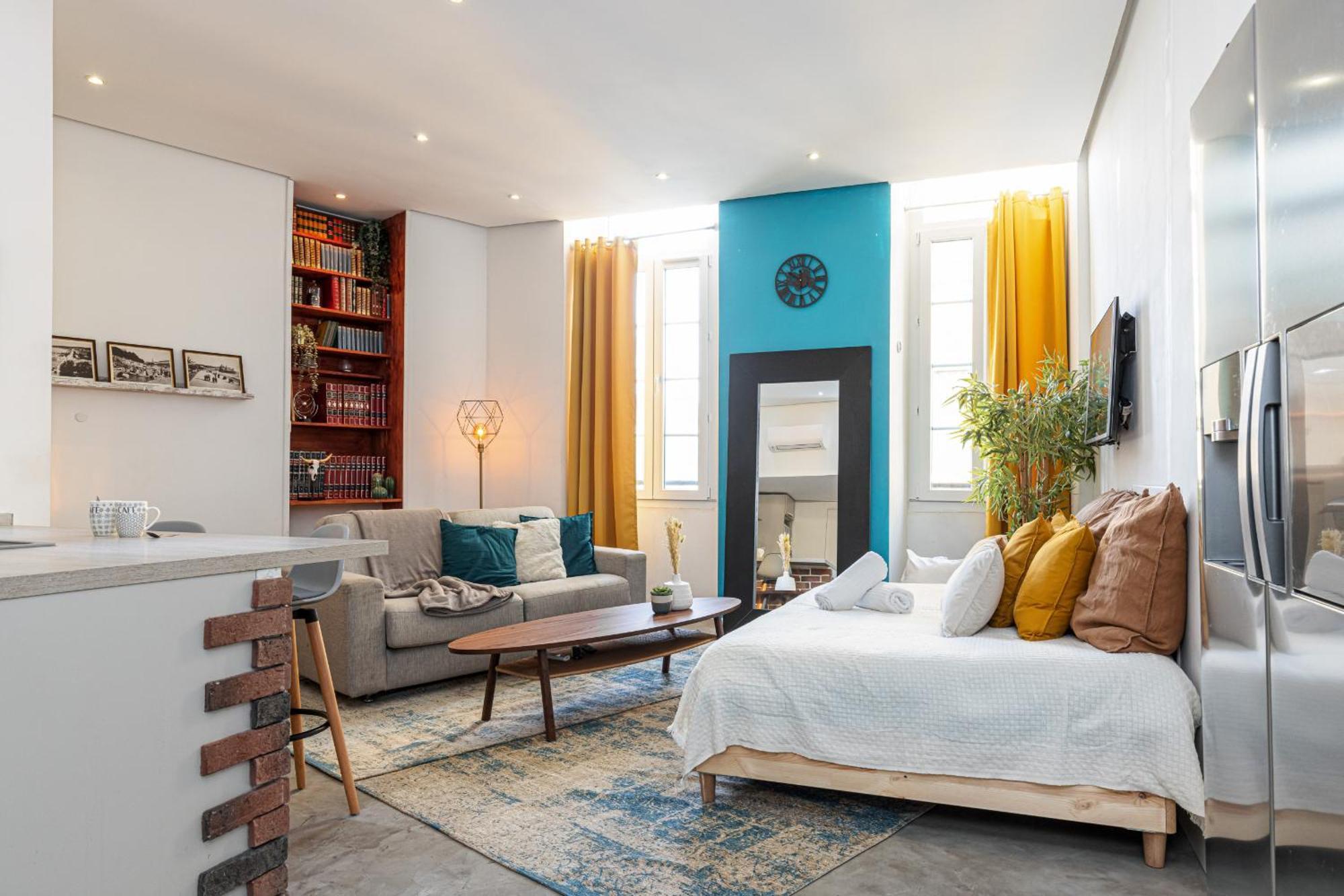 Cosy Studio In The Old Town Near Garibaldi Square Niza Exterior foto