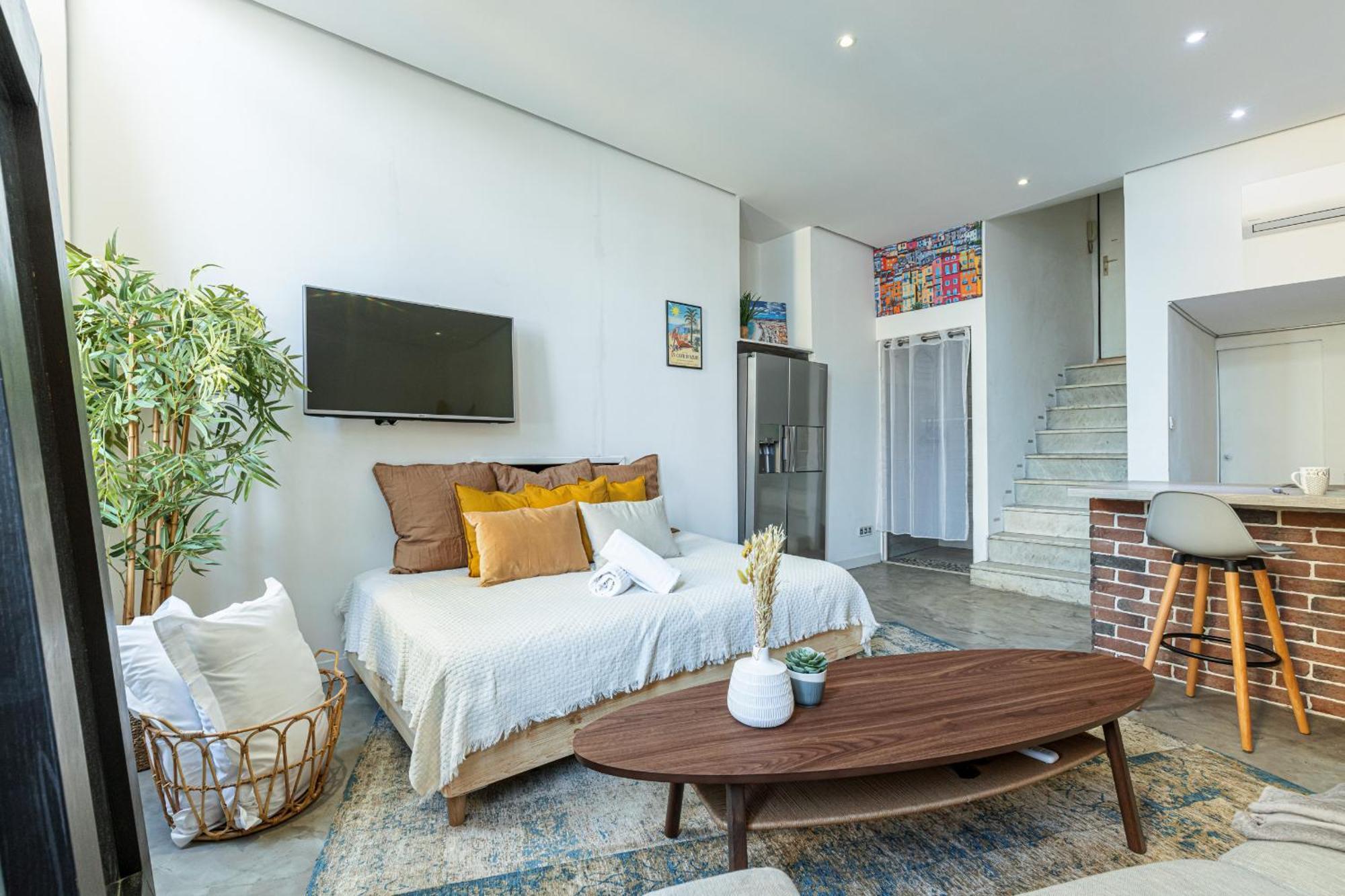 Cosy Studio In The Old Town Near Garibaldi Square Niza Exterior foto