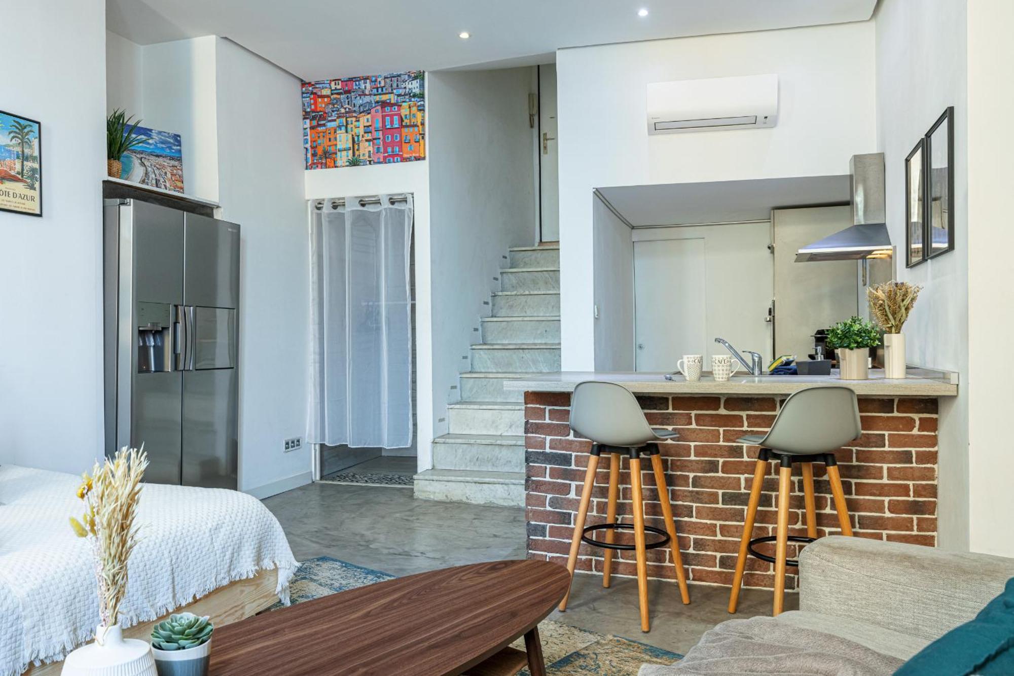 Cosy Studio In The Old Town Near Garibaldi Square Niza Exterior foto