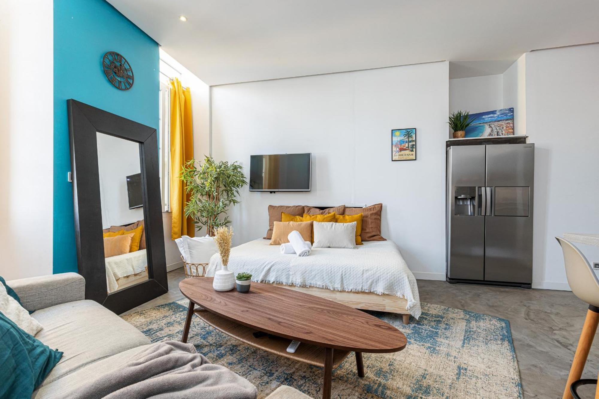 Cosy Studio In The Old Town Near Garibaldi Square Niza Exterior foto